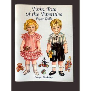 Twin Tots Of The Twenties Paper‎ Dolls By Evelyn Gathings 2000